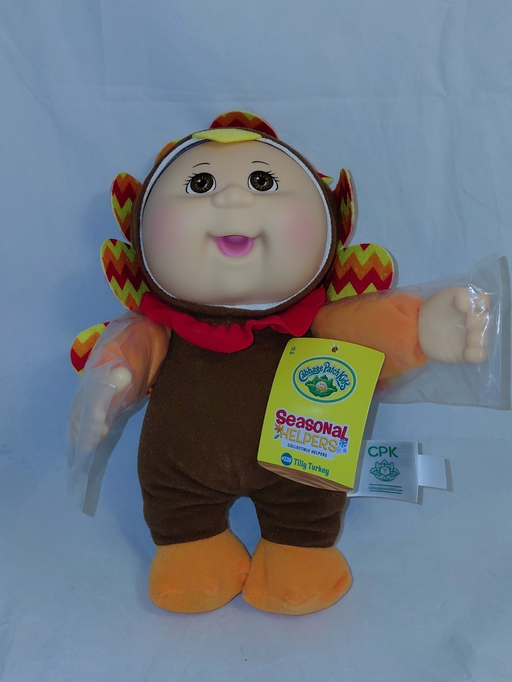 Cabbage Patch Kids Harvest Helpers Thanksgiving Themed Doll with Tag 2018

0 Rev